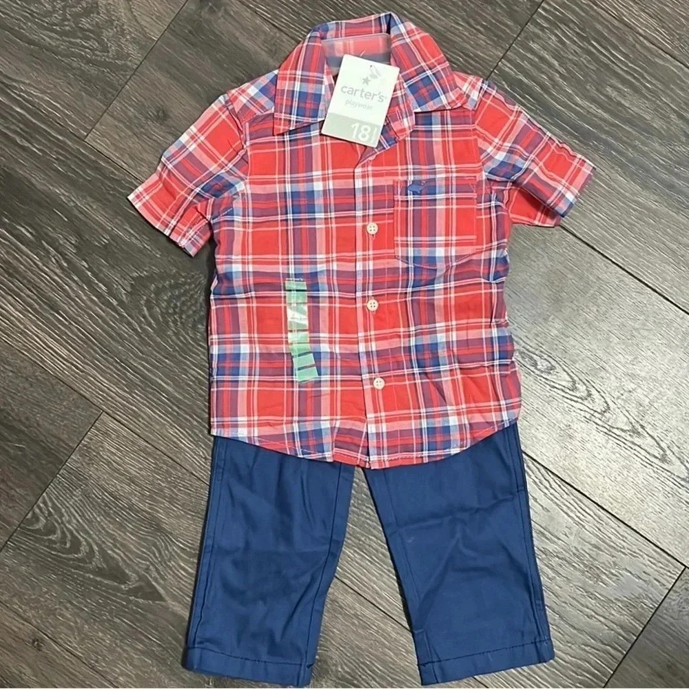 ***NWT*** Carters Boys Playwear Outfit
